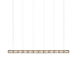 Column 175 Horizontal Pendant: 12 Units + Carbon