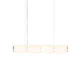 Column 175 Horizontal Pendant: 4 Units + Ivory