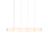 Column 175 Horizontal Pendant: 5 Units + Ivory