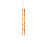 Column 175 Vertical Pendant: 5 Units + Amber