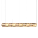 Column 300 Horizontal Pendant: 10 Units + Amber