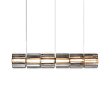 Column 300 Horizontal Pendant: 6 Units + Carbon