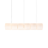 Column 300 Horizontal Pendant: 6 Units + Ivory