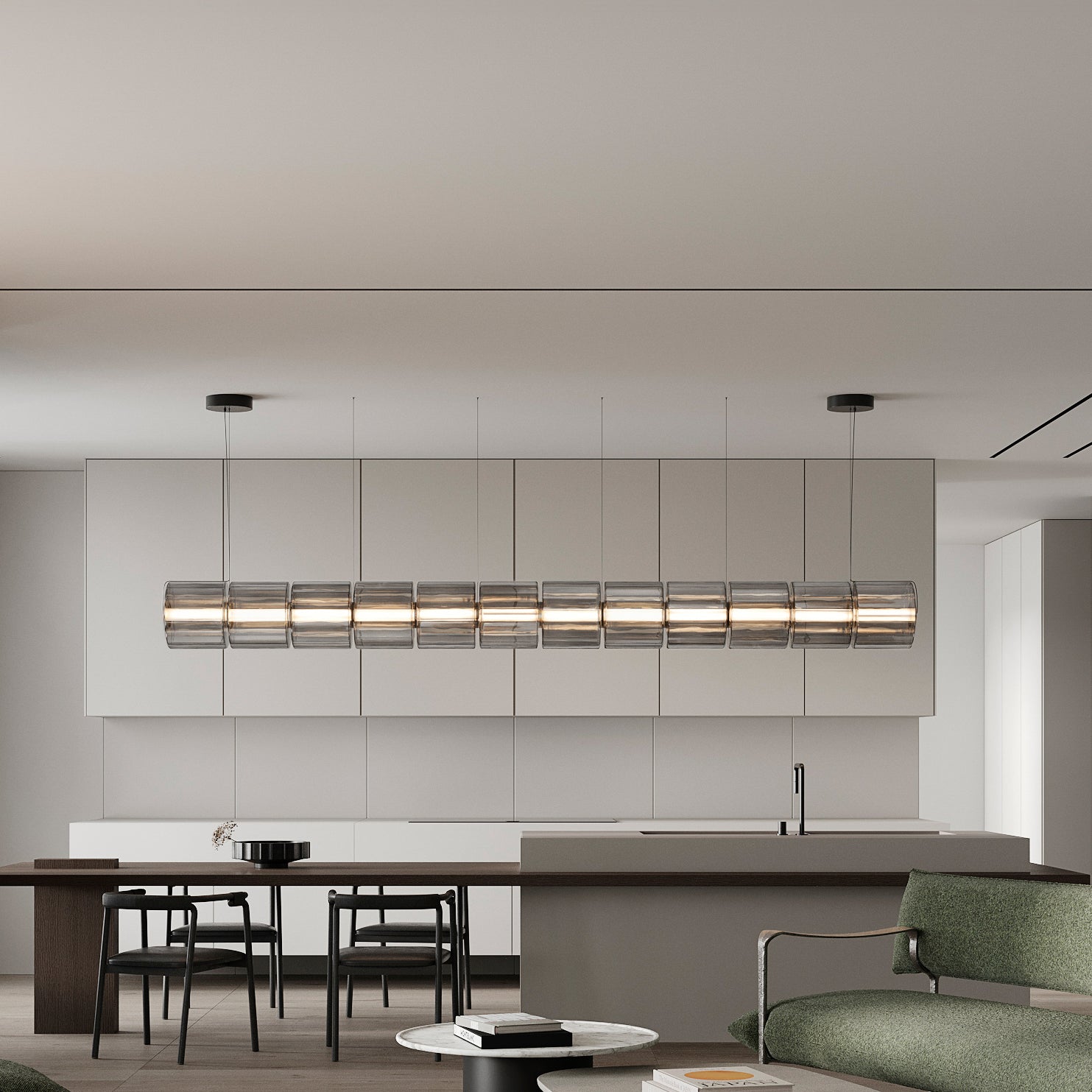 Column 175 Horizontal Pendant: 12 Units