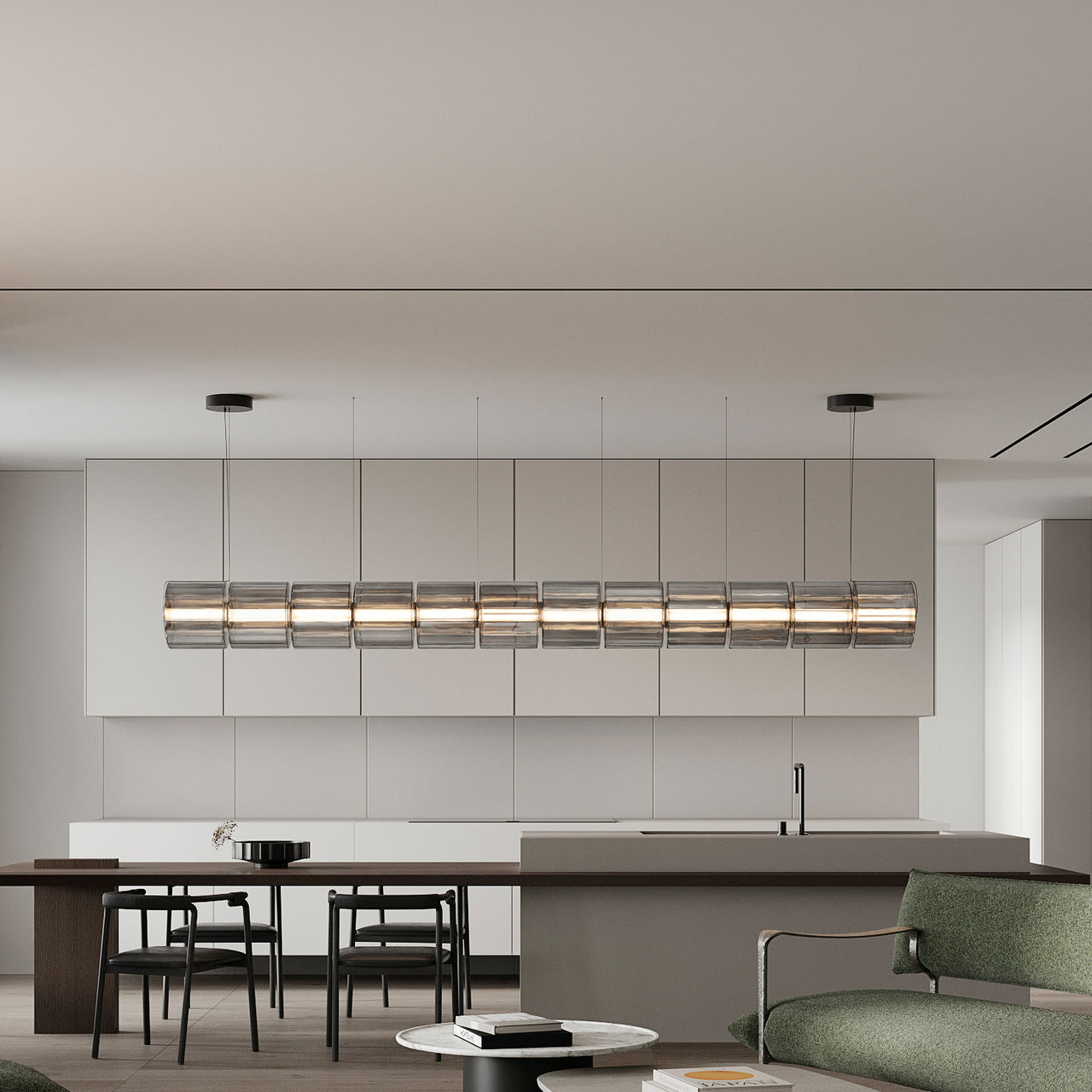 Column 175 Horizontal Pendant: 12 Units