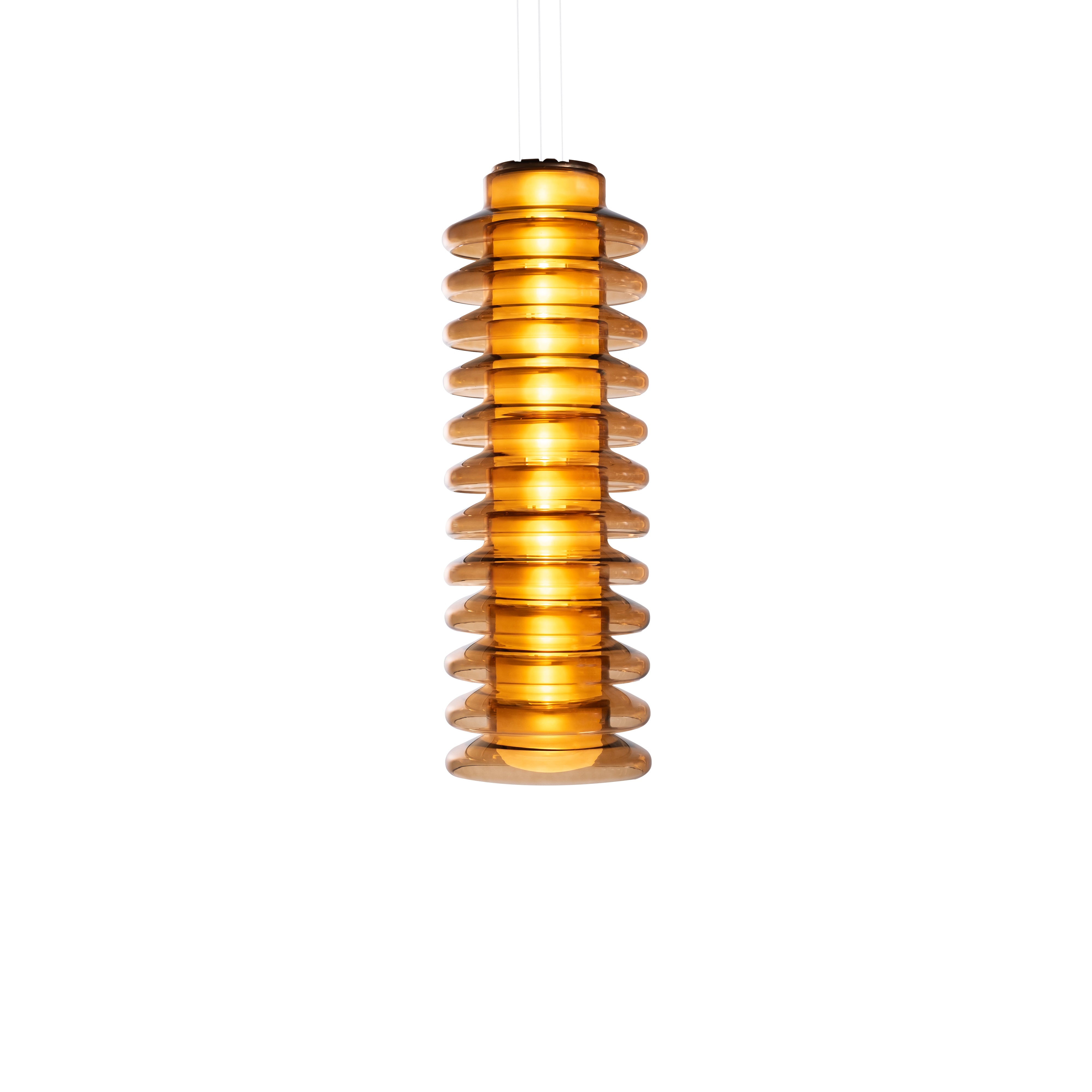 Pace 28 Pendant Light: 12 + Umber