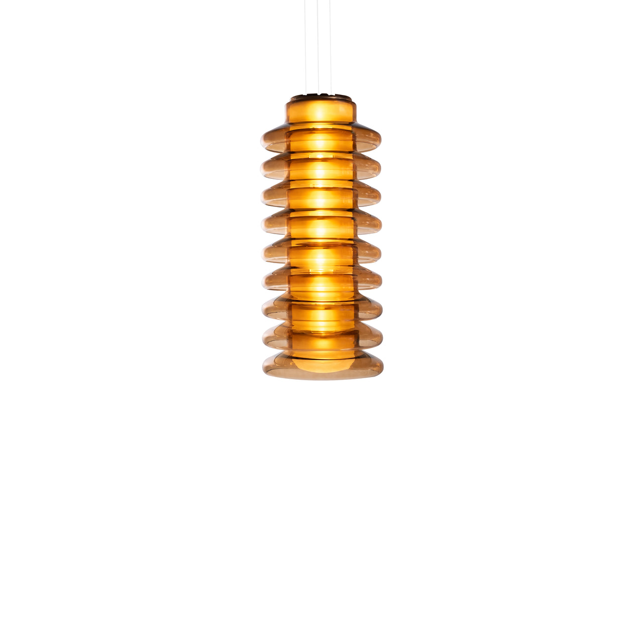Pace 28 Pendant Light: 9 + Umber
