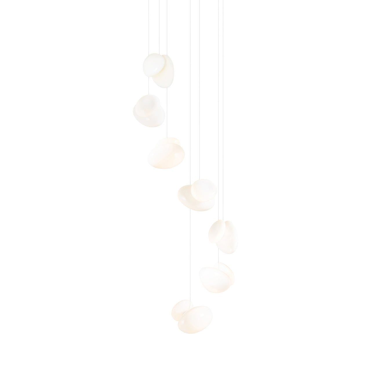 Pebble Chandelier 7: Helix