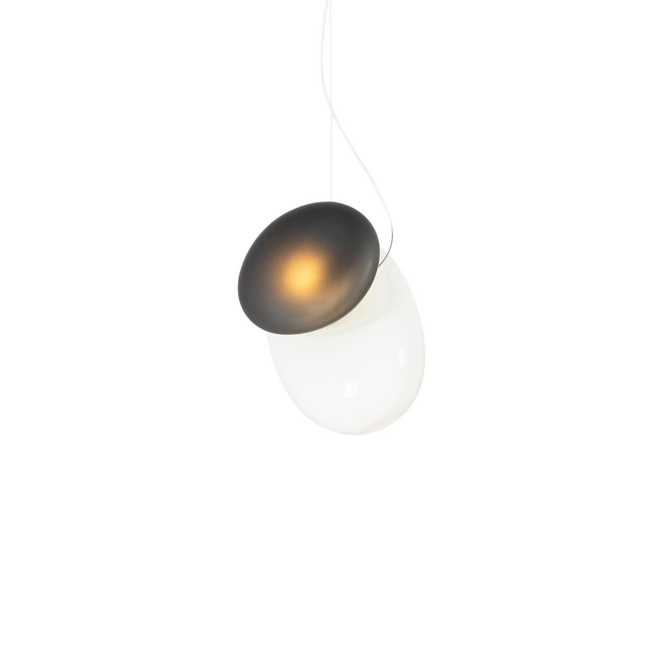 Pebble Pendant Light: A + Pearl + Slate