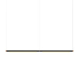 Pipeline 125.2 Linear Pendant Light: Black + Copper