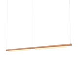 Pipeline 125.2 Linear Pendant Light: Copper + Copper