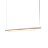 Pipeline 125 Pendant Light: White + White
