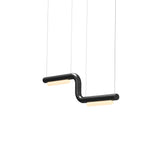 Pipeline CM1 Pendant Light: Black + Black