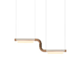 Pipeline CM1 Pendant Light: Raw + Copper