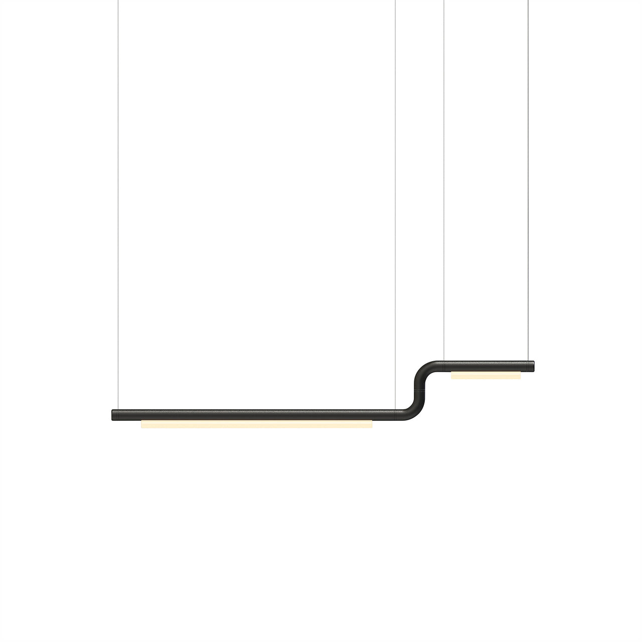 Pipeline CM2 Pendant Light: Black + Black