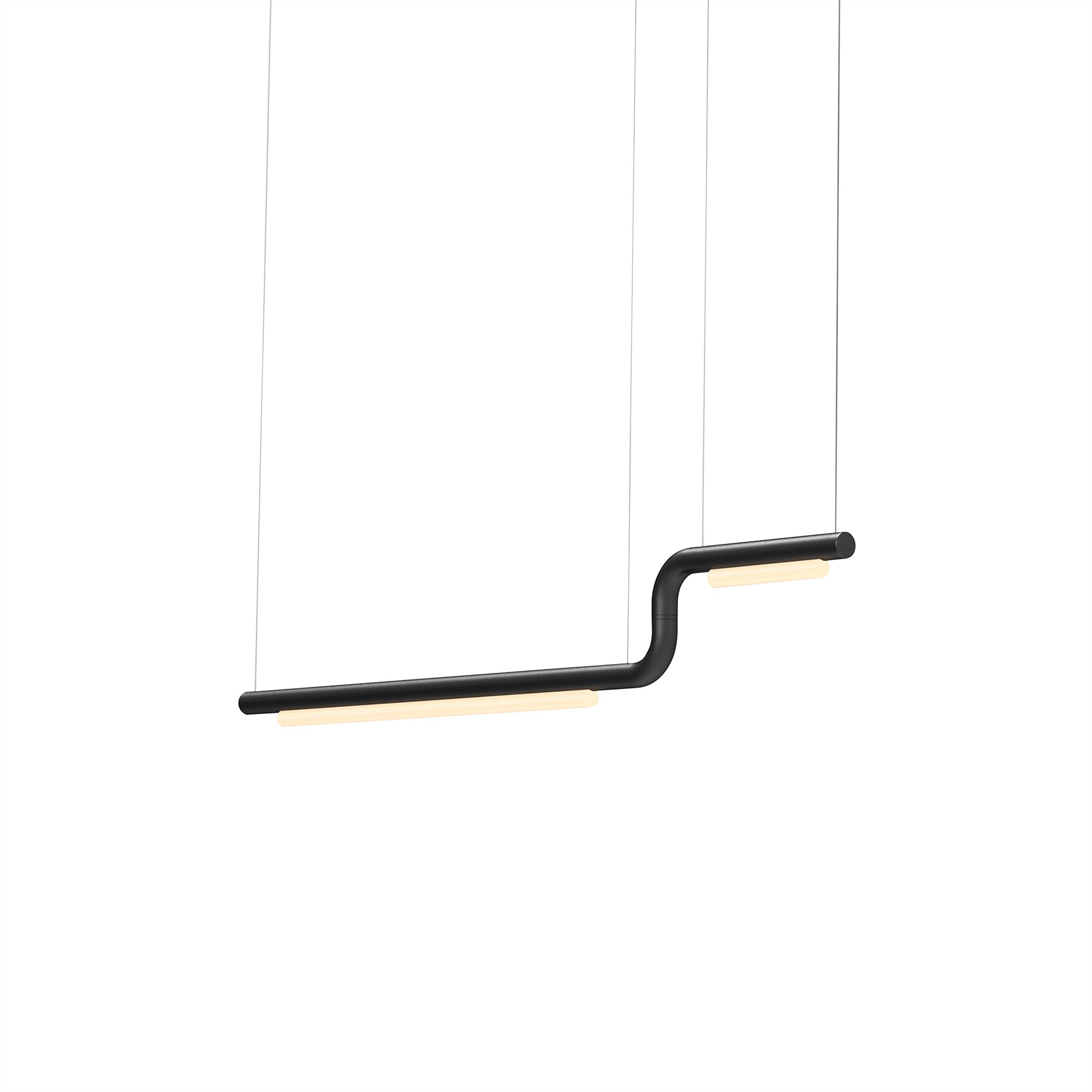 Pipeline CM2 Pendant Light: Black + Black