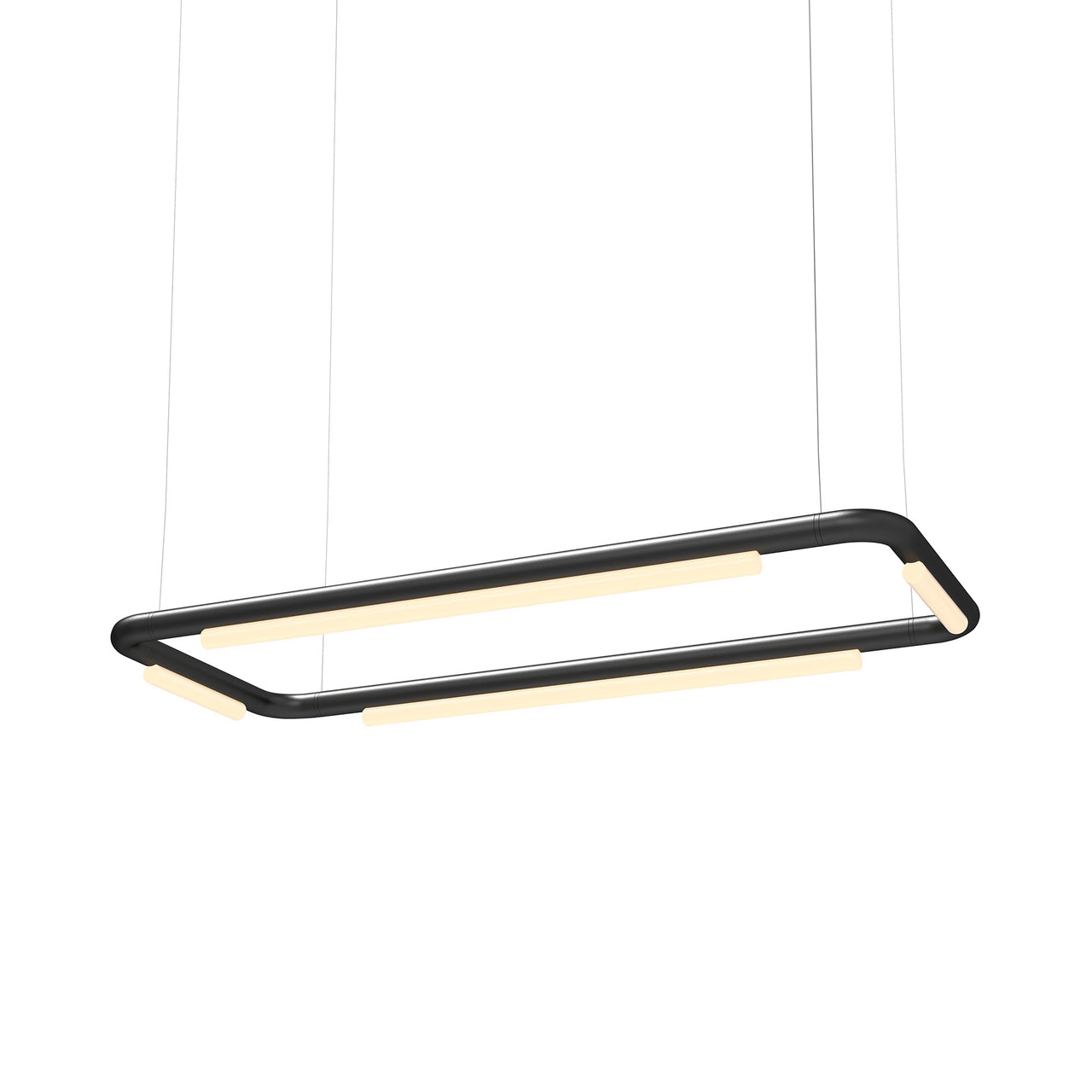Pipeline CM4 Pendant Light: Black + Black