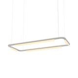 Pipeline CM4 Pendant Light: White + White