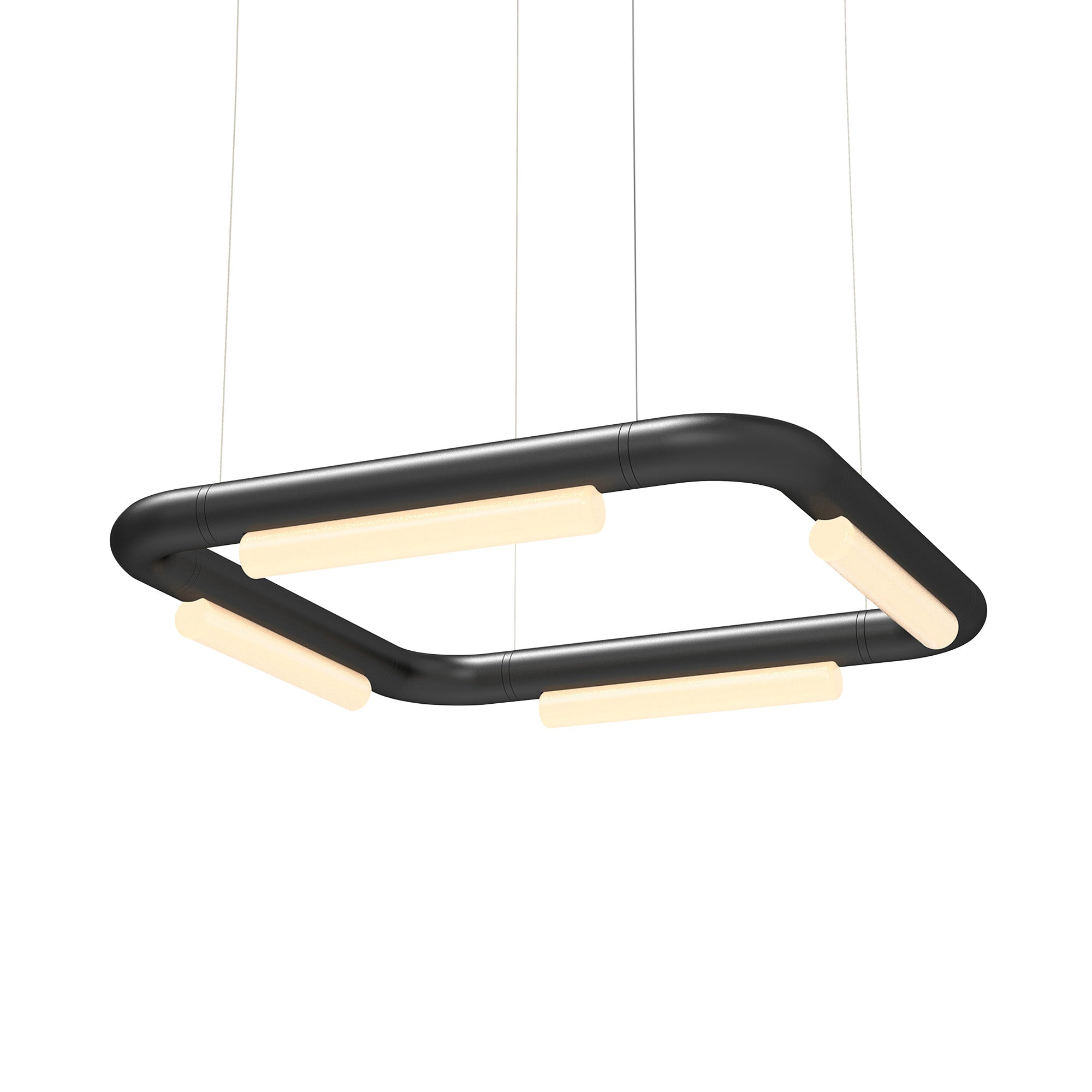 Pipeline CM5 Pendant Light: Black + Black