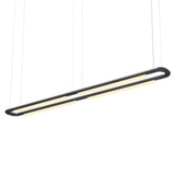 Pipeline CM7 Pendant Light: Black + Black