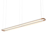 Pipeline CM7 Pendant Light: Raw + Copper