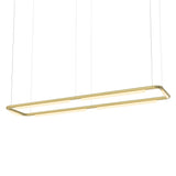 Pipeline CM8 Pendant Light: Brass + Brass