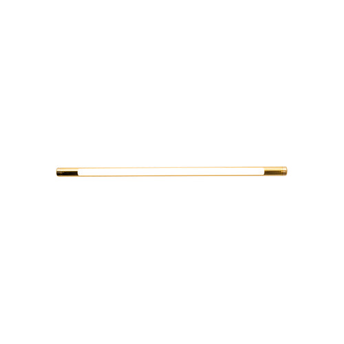 Pipeline 125 Ceiling/Wall Light: Brass + Brass