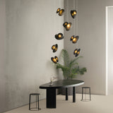 Pebble Chandelier 8: Double Helix
