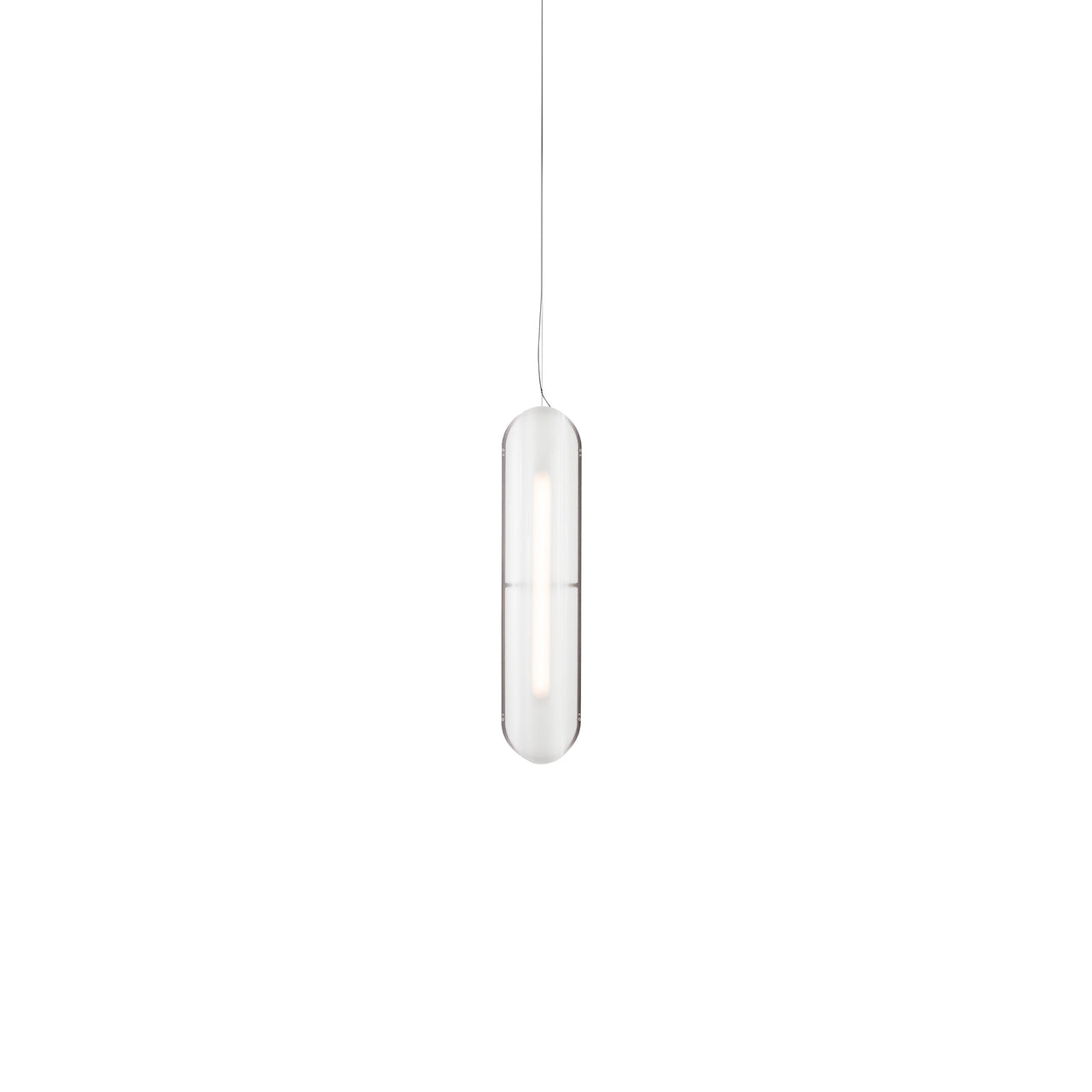 Vale System Pendant Light: Vertical + End-to-End + Vale 1 + Rust