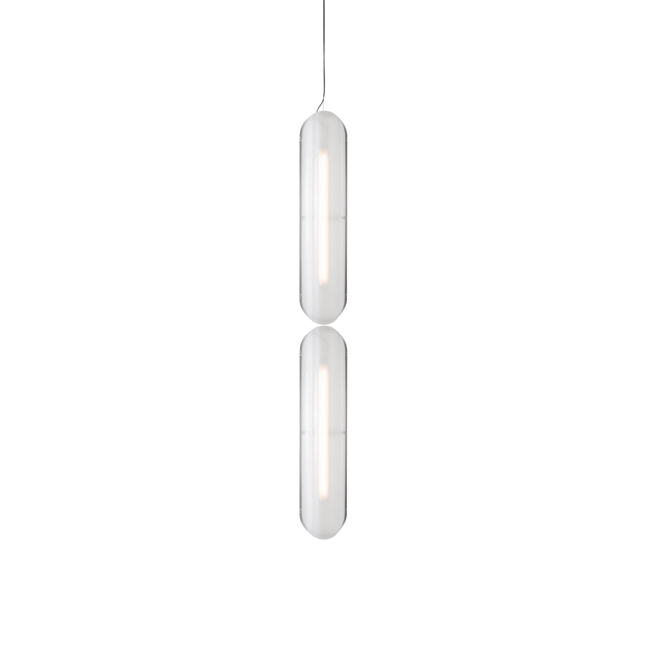 Vale System Pendant Light: Vertical + End-to-End + Vale 2 + Silica