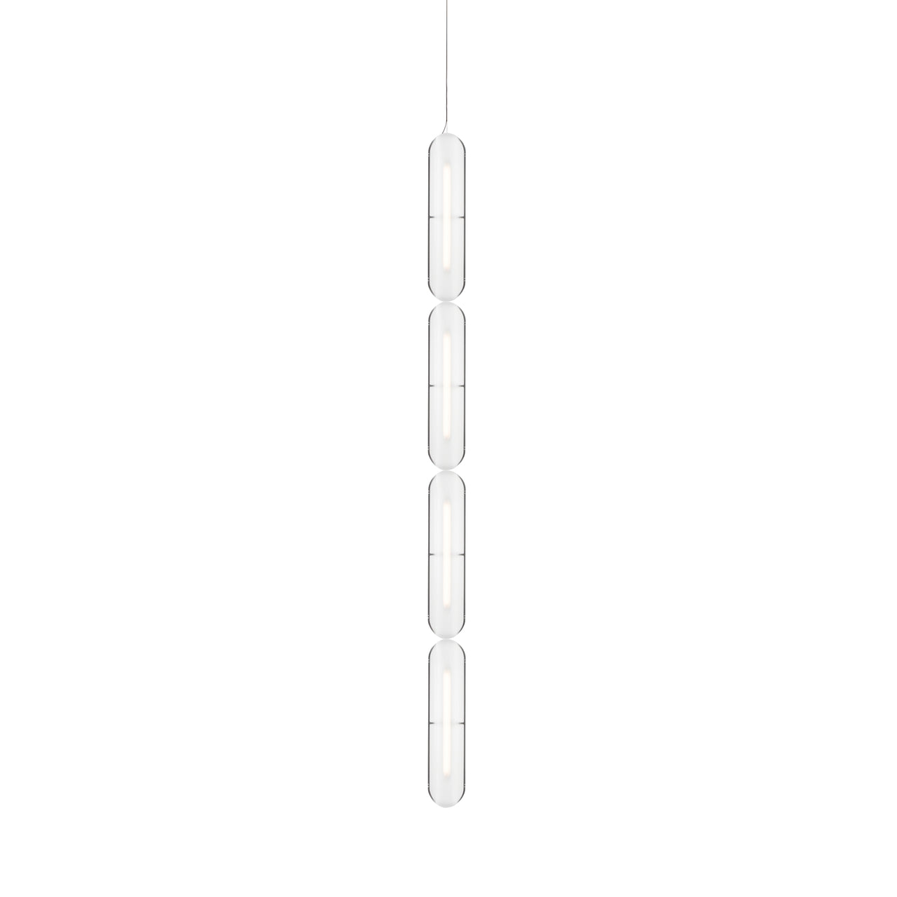 Vale System Pendant Light: Vertical + End-to-End + Vale 4 + Anthracite