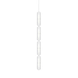 Vale System Pendant Light: Vertical + End-to-End + Vale 4 + Anthracite