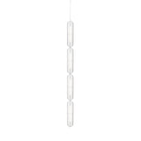 Vale System Pendant Light: Vertical + End-to-End + Vale 4 + Rust