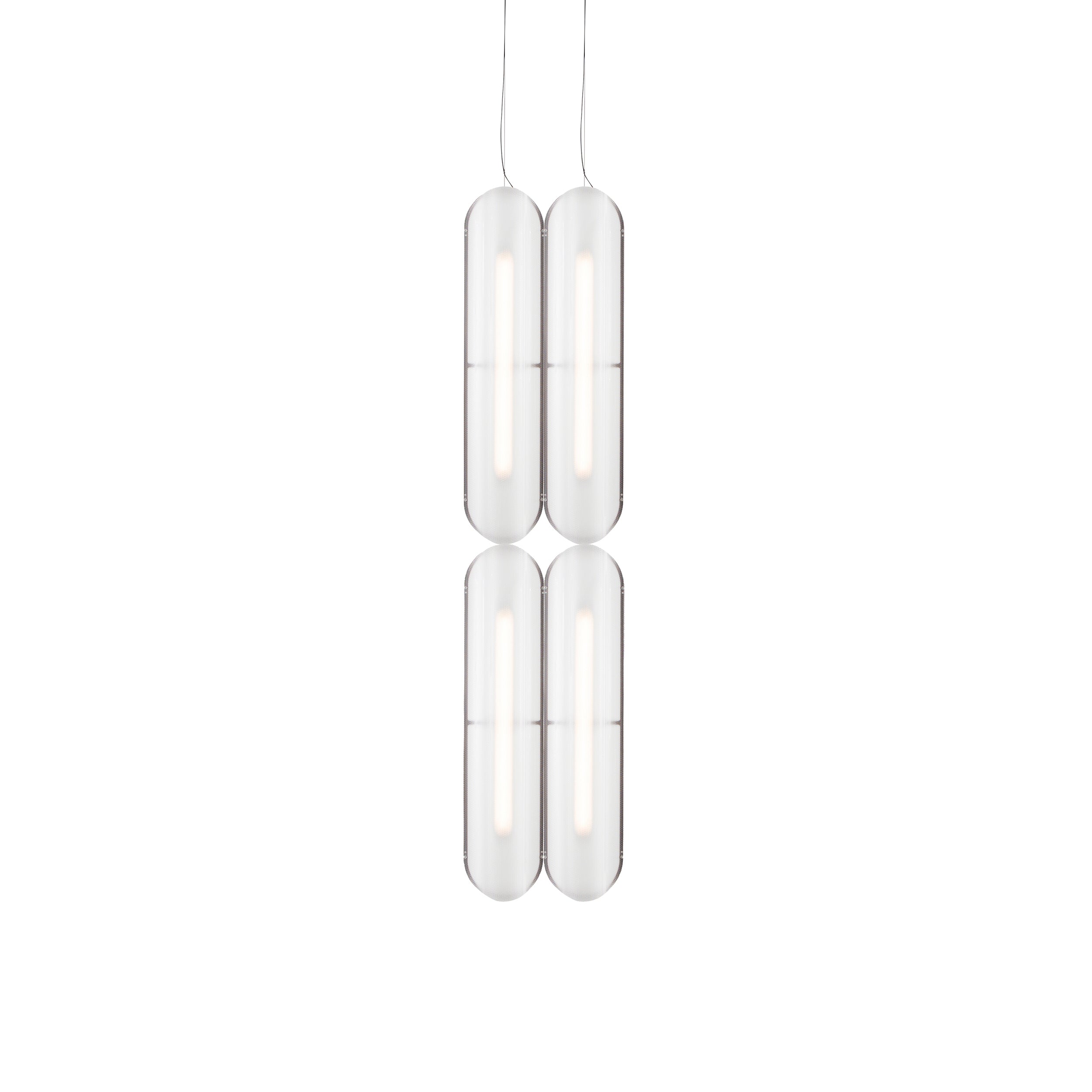 Vale System Pendant Light: Vertical + Side-to-End + Rust + Vale 4 - SE