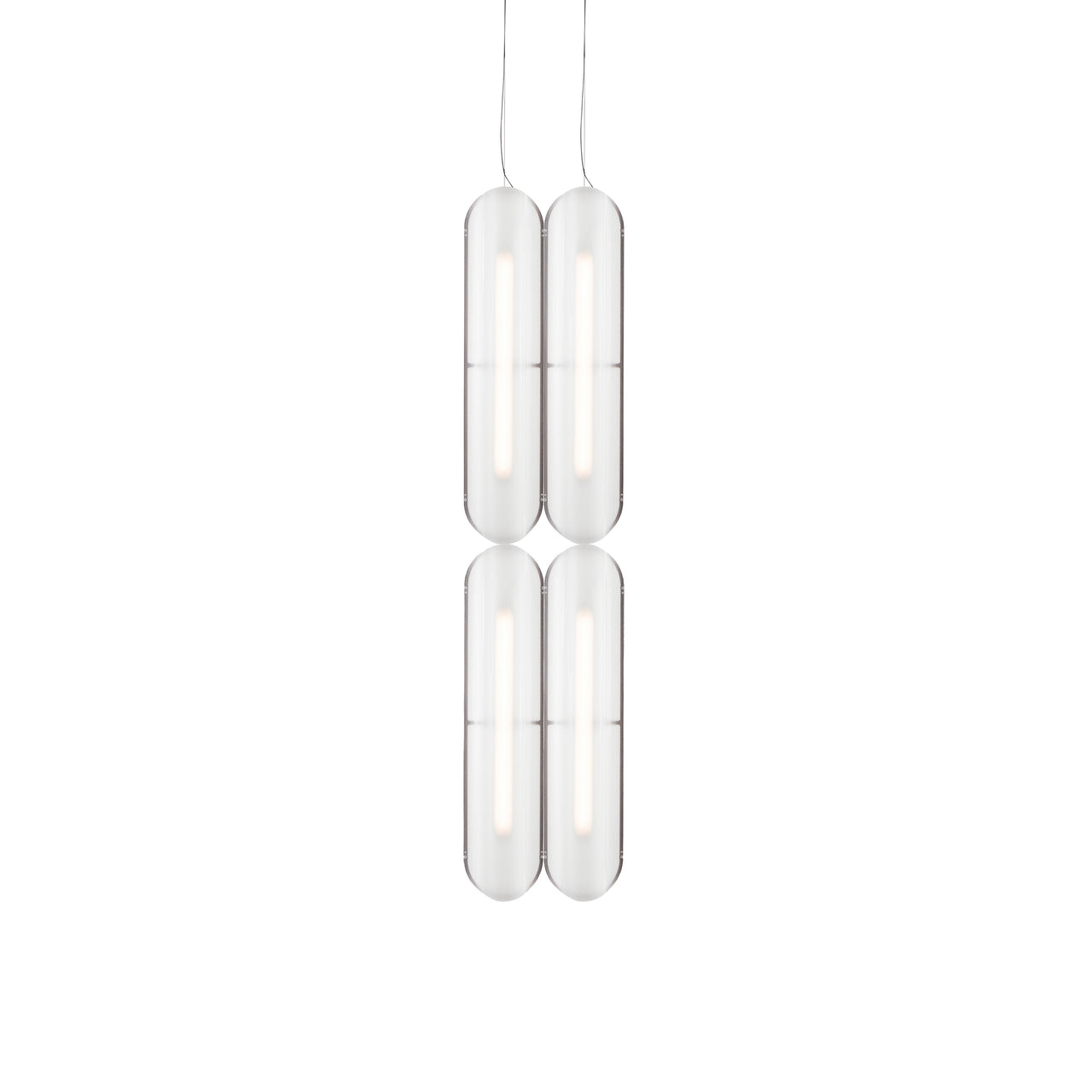 Vale System Pendant Light: Vertical + Side-to-End + Rust + Vale 4 - SE