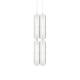 Vale System Pendant Light: Vertical + Side-to-End + Rust + Vale 4 - SE