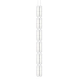 Vale System Pendant Light: Vertical + Side-to-End + Anthracite + Vale 6 - SE