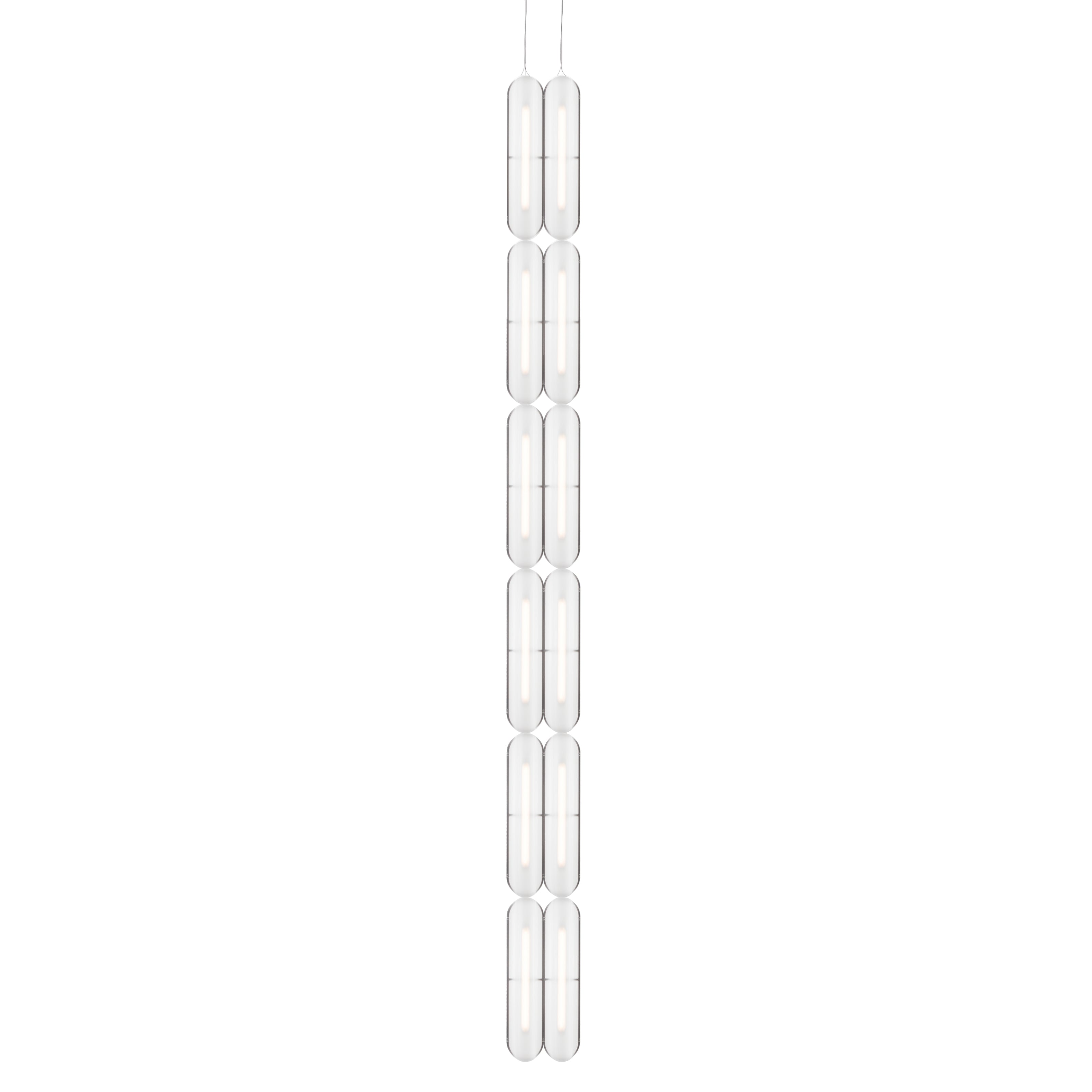 Vale System Pendant Light: Vertical + Side-to-End + Rust + Vale 6 - SE
