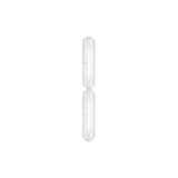 Vale System Ceiling/Wall Light: Vertical + End-to-End + Vale 2 + Rust