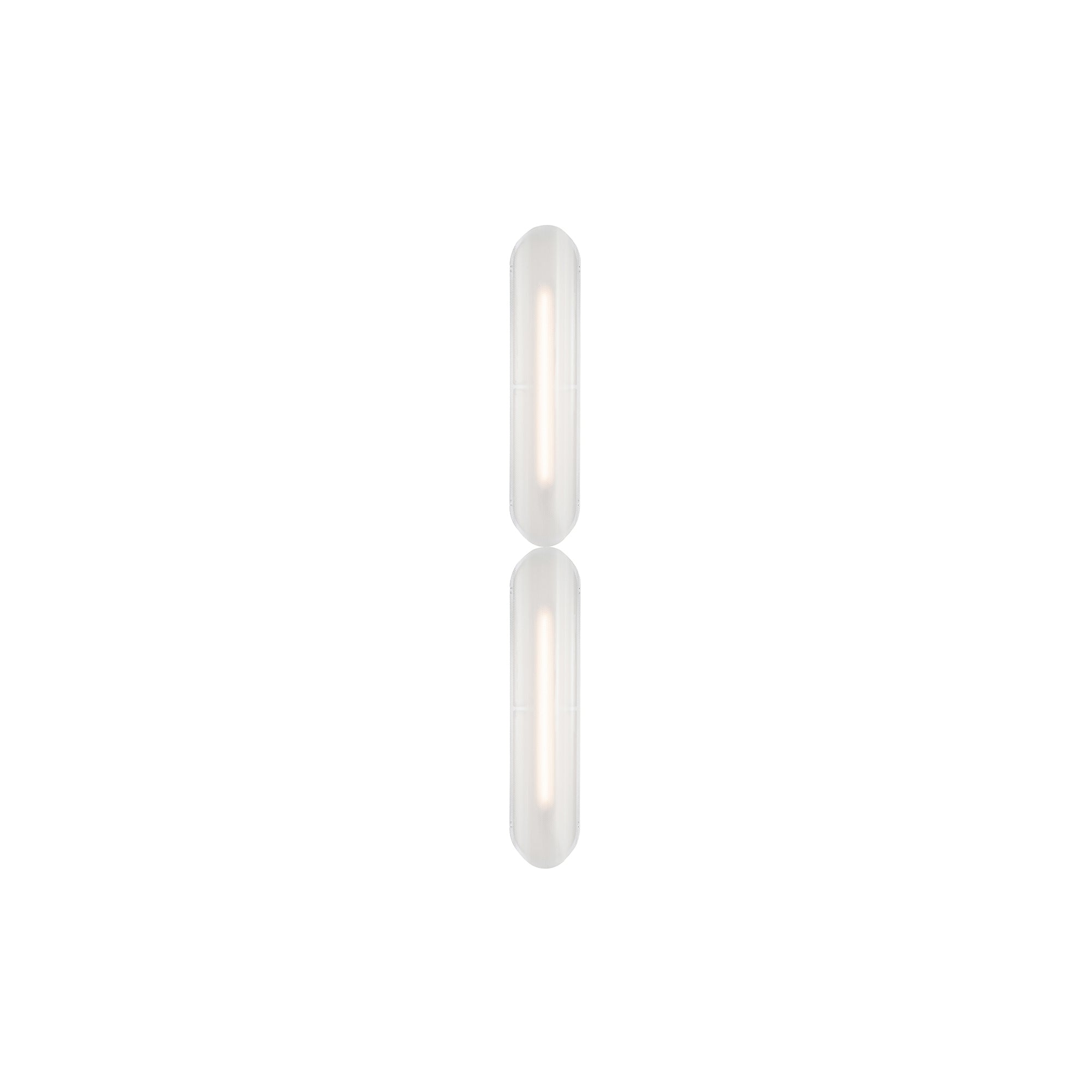 Vale System Ceiling/Wall Light: Vertical + End-to-End + Vale 2 + Silica