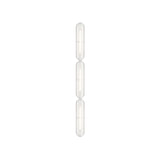 Vale System Ceiling/Wall Light: Vertical + End-to-End + Vale 3 + Rust