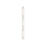 Vale System Ceiling/Wall Light: Vertical + End-to-End + Vale 3 + Silica