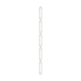 Vale System Ceiling/Wall Light: Vertical + End-to-End + Vale 5 + Rust