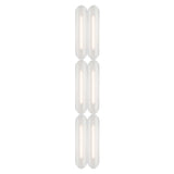 Vale System Ceiling/Wall Light: Vertical + Side-to-End + Silica + Vale 6
