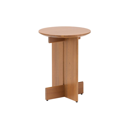A-ST01 Side Table: Keyaki Brown