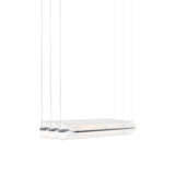 Vale System X-Axis Pendant Light: Horizontal + Side-to-Side + Vale 3 + Anthracite