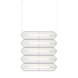 Vale System Y-Axis Pendant Light: Horizontal + Side-to-Side + Vale 5 + Anthracite