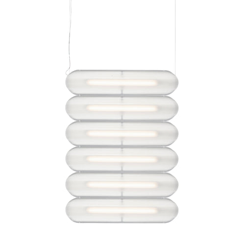 Vale System Y-Axis Pendant Light: Horizontal + Side-to-Side + Vale 6 + Anthracite