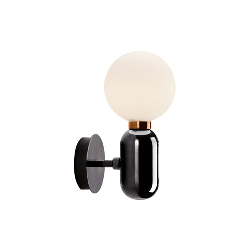 Aballs Wall Lamp: Black