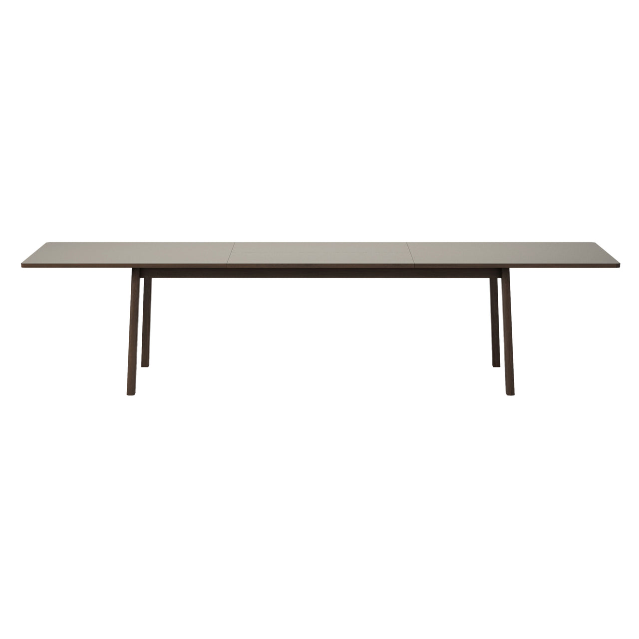 Ana Dining Table: Almond + Smoked Oiled Stained Oak